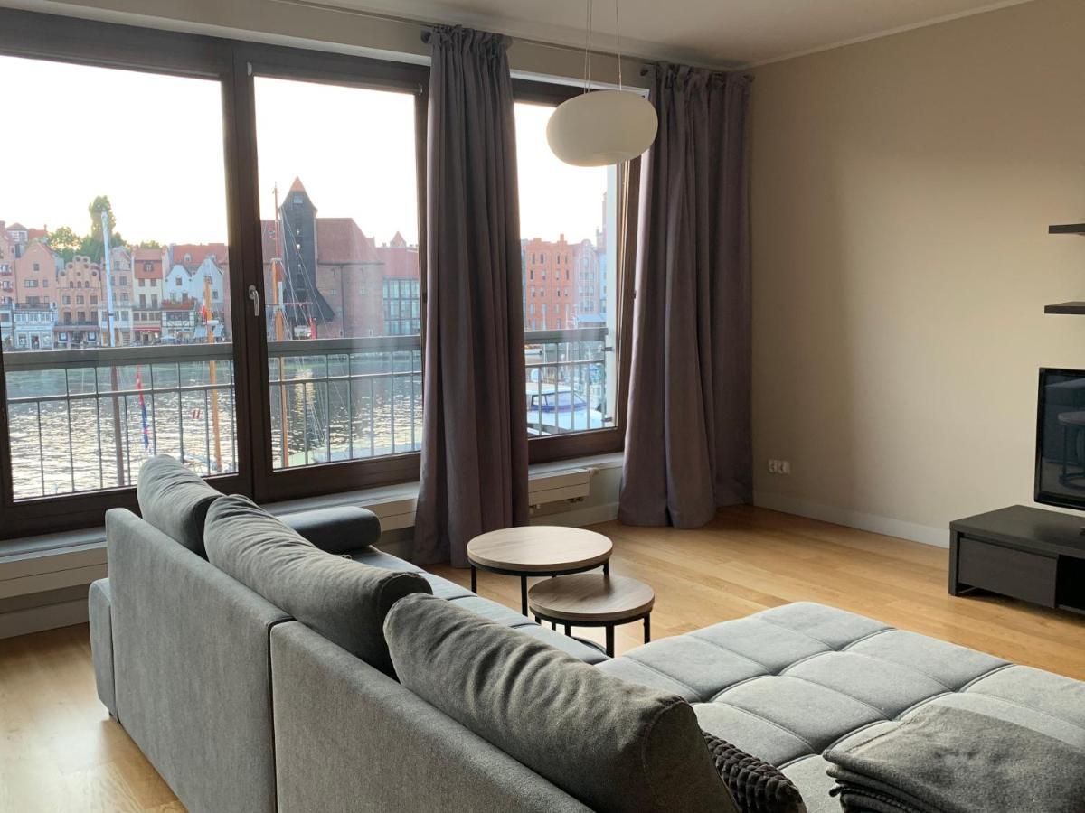 Apartamenty Centrum Nad Motlawa Z Widokiem Na Patio Z Balkonem Гданск Екстериор снимка